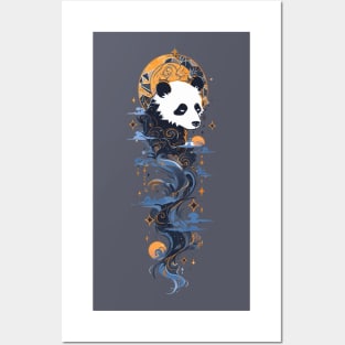 A panda spirit watercolor Posters and Art